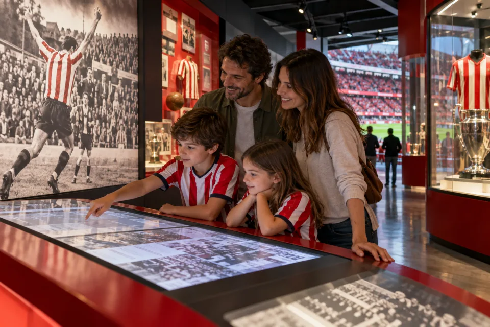 Athletic Club Museoa como plan familiar en Bilbao