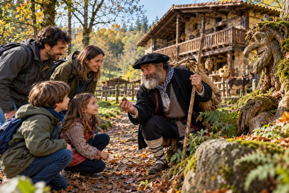 Izenaduba Basoa como plan familiar en Mungia
