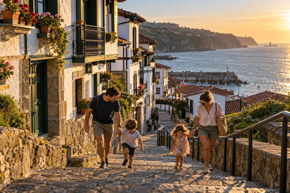 Puerto Viejo de Algorta como plan familiar en Getxo