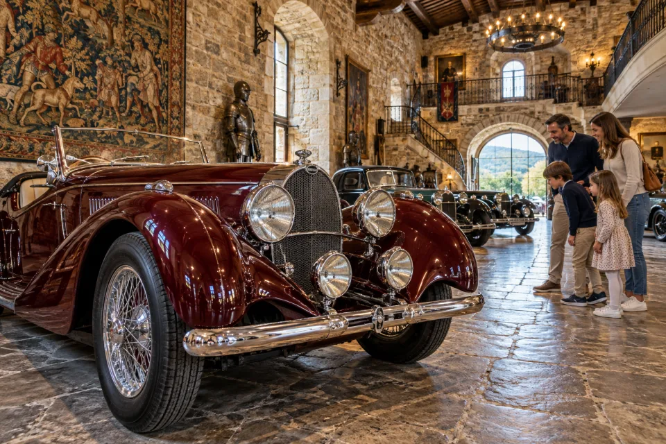 Torre Loizaga - Museo de Coches Antiguos como plan familiar en Galdames