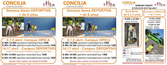 Concilia Getxo actividades en Semana Santa